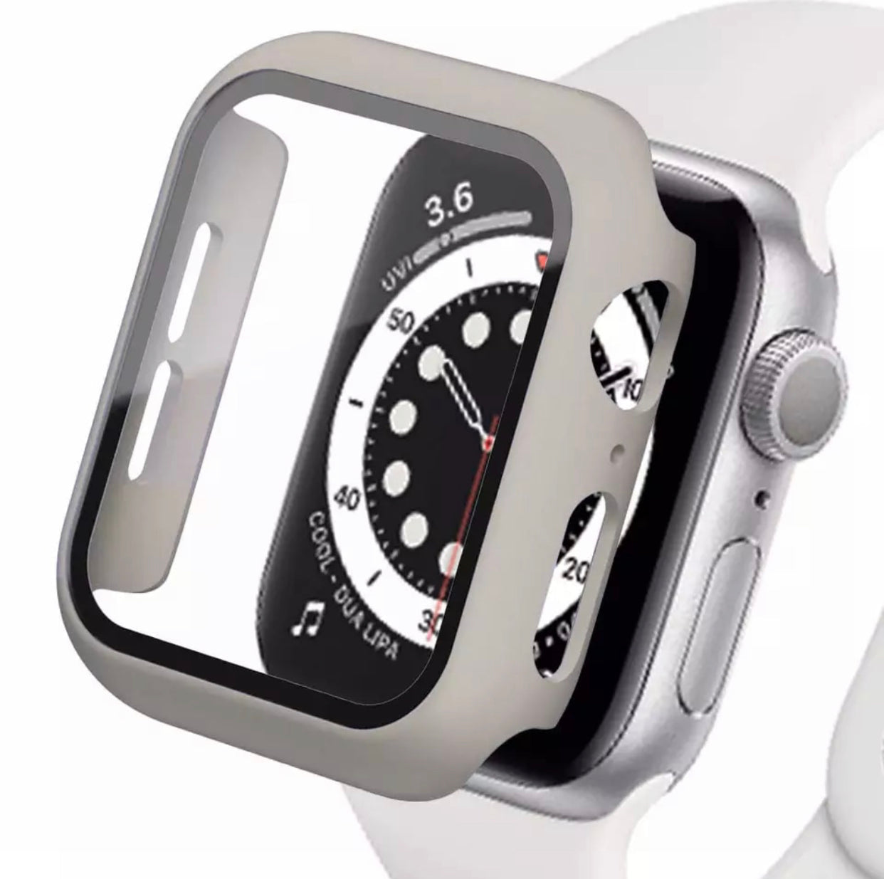 Premium Multi-Colour 2 in 1 Tempered Glass Shockproof Apple Watch Case- for selected Apple Watch in 44mm - Super Savings Technologies Co.,LTD Premium Multi-Colour 2 in 1 Tempered Glass Shockproof Apple Watch Case- for selected Apple Watch in 44mm - Super Savings Technologies Co.,LTD